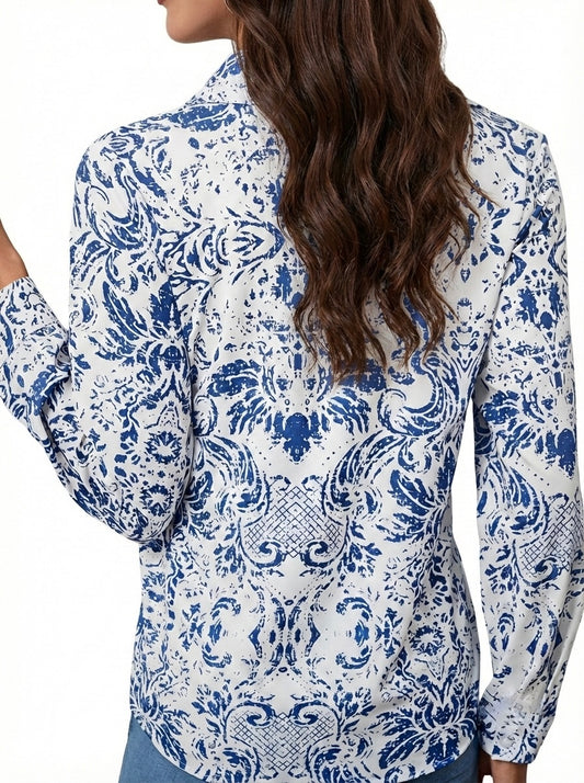 Majolica Blue - Blusa